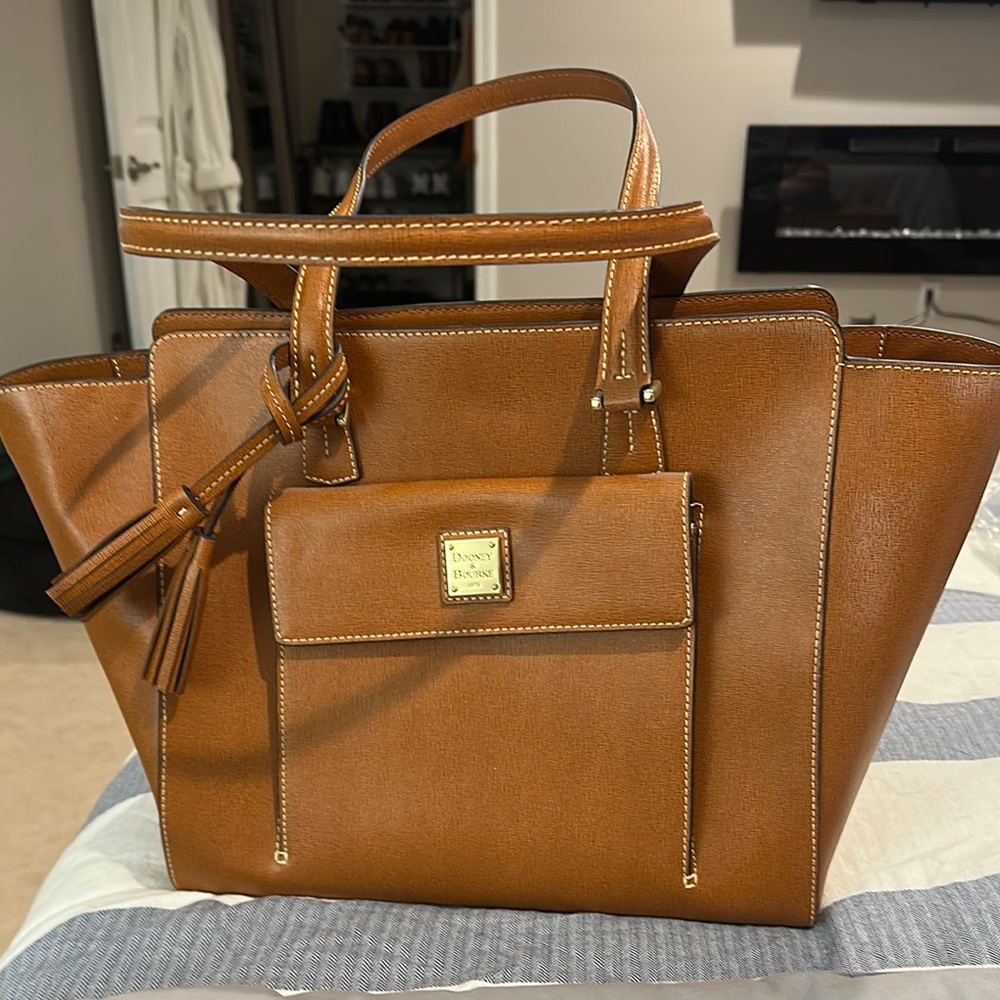 Dooney & Bourke Tan Leather Tote